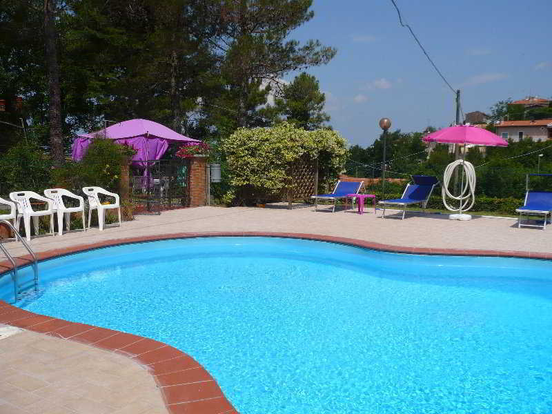 Hotel Il Poggetto Castellina Marittima Exteriör bild
